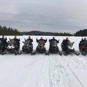 Motoneige au Canada - Février 2018