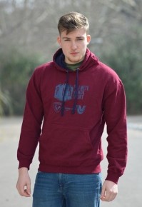 Pull bordeaux